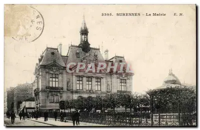 Suresnes - A Prefeitura — editor E. M., n° de série 3305