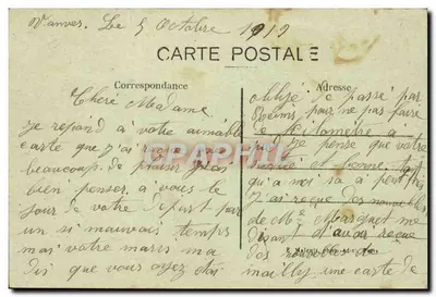 Vanves — Cruzeiro da Avenida Victor-Hugo — E.M. n°954 — Verso