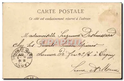 Villemomble — A Prefeitura — Amizade Angèle — Verso