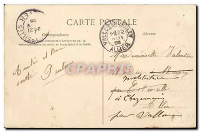 VITRY-SUR-SEINE — Praça e Rua Saint-Aubin — Editor não identificado, n°7 — Verso