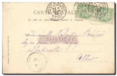 Vitry-sur-Seine — Prefeitura — Imp. Morand, Vitry — Verso
