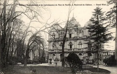 Casa de Hidroterapia e Convalescência do Parque de Neuilly, 6, Boulevard du Château — Grand Hôtel