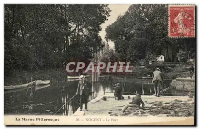 La Marne Pittoresque — 36 — NOGENT - Le Port — B. P. Paris