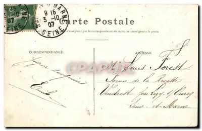 Nogent-sur-Marne — As margens da Marne — O Casino Tanton — Verso