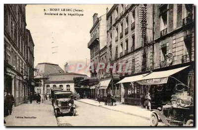 Noisy-le-Sec (Seine) — Boulevard de la République — Édition Berthoiller n°9