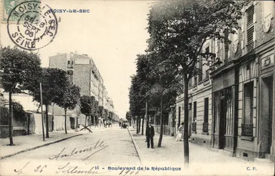 Noisy-le-Sec — Boulevard de la République — C.P. n°16