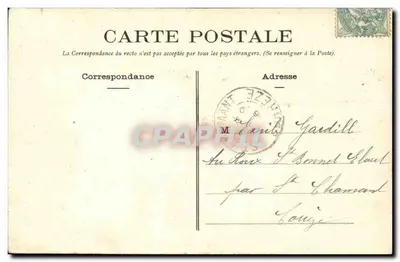 Noisy-le-Sec — Boulevard de la République — C.P. n°16 — Verso