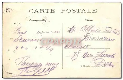 Nogent-sur-Marne — A Grande Rue e Boulevard de Strasbourg — E. M. — Verso