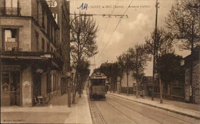 NOISY LE SEC (Seine) — Avenida Galiéni — Edição Berthellier
