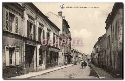 NOISY-LE-SEC (Seine) - Rue Merlan — editora Bourgogne Frères, Thiry
