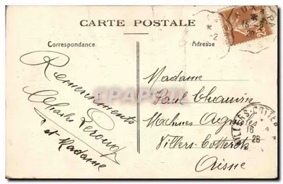 Drzewo Skalne — Tonkin — Robinson (Seine) — n°128 — Rewers