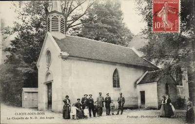 Clichy-sous-Bois — A Capela de N.-D. dos Anjos — Fotografia-Fototipia P. Raineau