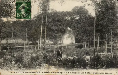 Floresta de Bondy — Capela de Nossa Senhora dos Anjos — Gondry, editor, Paris, n°73
