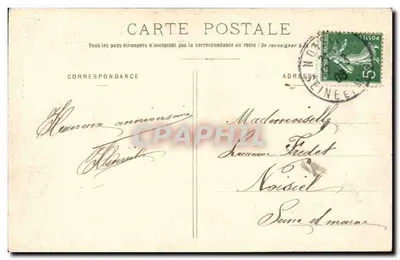Clichy-sous-Bois — Capela de N.-S.-dos-Anjos — Vve Raberain, editora — Verso