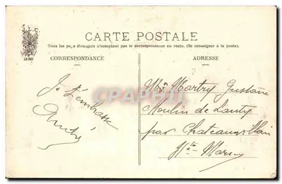 La Courneuve — Boulevard Pasteur e Avenue Michelet — J. L. C. — Verso