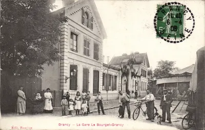 Drancy — A Estação Le Bourget-Drancy — Édit. Rennière