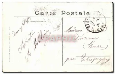Drancy — A Estação Le Bourget-Drancy — Édit. Rennière — Verso