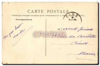 Fontenay-sous-Bois — Rua do Parque — B.F., Paris, n° 1 — Verso