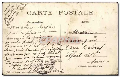 Fontenay-sous-Bois — Vista panorâmica — E.M. (n° 939) — Verso