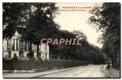 Fontenay-sous-Bois — A Avenue de la Belle Gabrielle — Édition Artistique C. M.