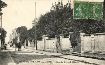 Fontenay-sous-Bois — Rue du Clos d'Oléans — E. Malcuit, n°6103