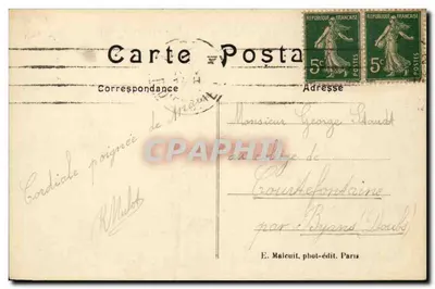 Fontenay-aux-Roses — Vista geral — E. M. — n° 3355 — Verso