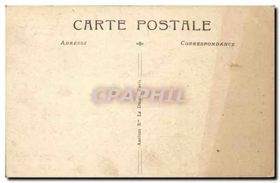 Gentilly — Velho Château — situado no canto das Ruas do Paroy e dos Velhos Noyers — Verso