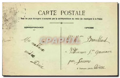 Issy-les-Moulineaux — Avenida de Verdun — F. Testard, n°6169 — Verso