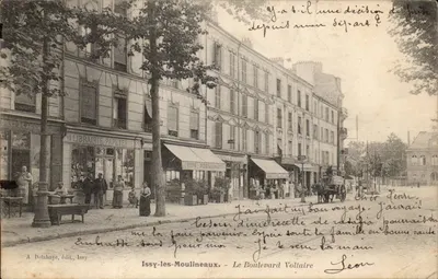 Issy-les-Moulineaux — O Boulevard Voltaire — A. Dolahaye, editor. Issy