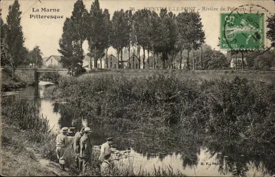 La Marne Pittoresque — Joinville-le-Pont, Rio de Polangis — B. F., Paris, n°36