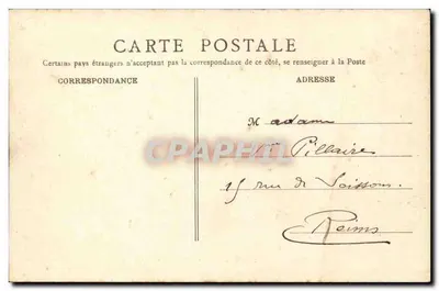 Levallois-Perret — Place Cormeille e Rue Voltaire — Lhuillier, edit., Levalllois, n°11 — Verso