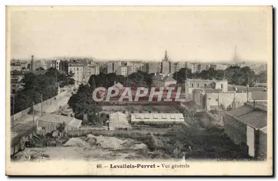 Levallois-Perret — Vista geral — Lhuillier, editor, Levallois