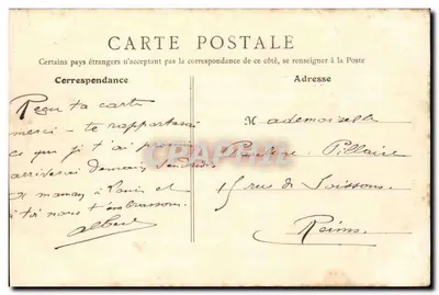 Levallois-Perret — O Mercado — Livraria d'Art, Levallois-Perret, n°5 — Verso