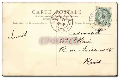Levallois-Perret — La Porte de Courcelles — Lhûillier, editor, Levallois — Verso