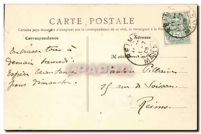 Levallois-Perret — A Rue Rivay — Lhuttlier, editora, Levallois — Verso