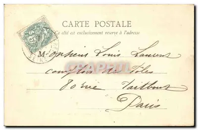 Levallois-Perret — Praça Cormeille e Rua Voltaire — Lhutlier, editor, Levallions — Verso