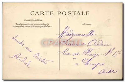 Grand-Montrouge — Avenida da República — E.D. n°20 — Verso