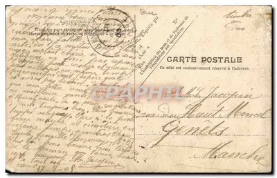 Nanterre — O Poço de Santa Geneviève — V.P. Paris, No.1 — Verso