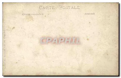 Powodzie w Asnières — 6e Rue — 1910 — Société des Postulats d'Asnières — Rewers