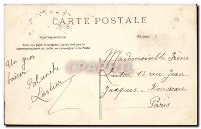 Colombes — Passagem de nível, rua dos Borgonheses — E.L.D. — Verso