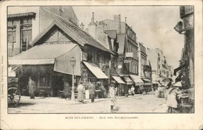 Bois-Colombes - Rue des Bourguignons — Editor E. Chateray, Val-Saint-Pierre, Verrus