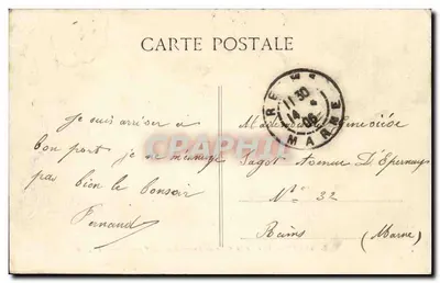 BONDY — Rue de la Gare e Avenue de la République — C. L. C. — Verso