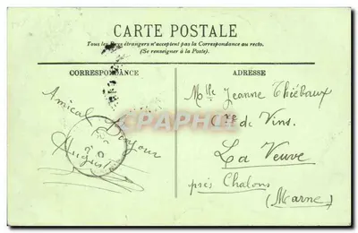 Boulogne-sur-Seine — A Rue du Port — LL. — Verso
