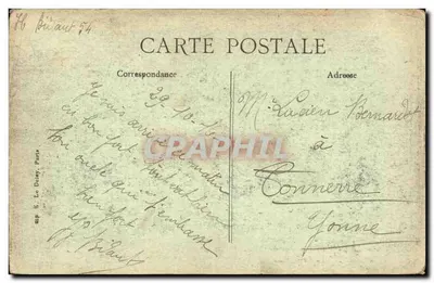 Le Bourget — Rue du Commandant Baroche — A Fazenda Nolle — Verso