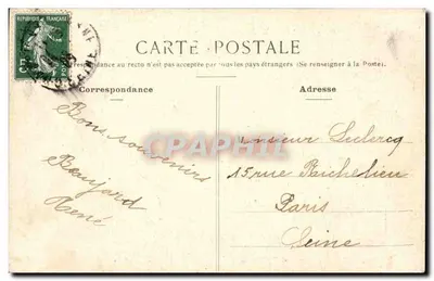 Champigny — Margens da Marne — G.I. — n° 2042 — Verso