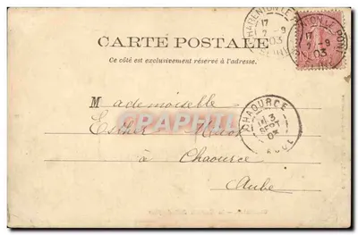 Charenton — La Mairie e Sala delle Feste — Gourmand — Verso