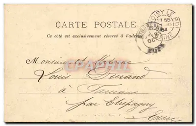 Choisy-le-Roi — Prefeitura — P. Marmuse, Paris, n°10 — Verso