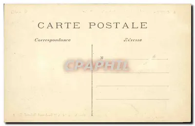 Clichy — Inundações de Janeiro de 1910 — a Rue Martre um enterro — Verso