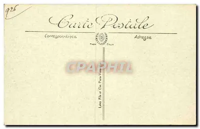Rothéneuf - Scalinate dei Rochers scolpiti — Lévy Fils et Cie, Parigi-Versailles — Verso