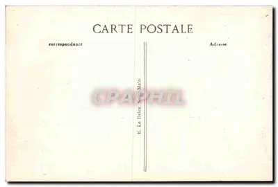 Rotheneuf — Gesneden rotsen - Jeanne du Minihil — Uitgever Minihil, n°20 — Achterkant